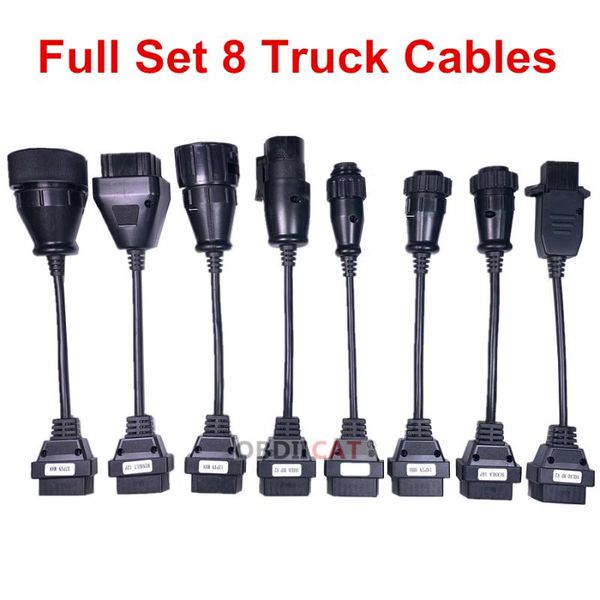 full set 8 truck cables diagnostic cables for car connect tool kits for tcs multidiag pro mvd
full set 8 truck cables diagnostic cables for car connect tool kits for tcs multidiag pro mvd