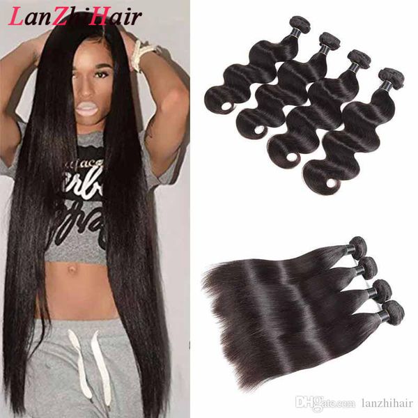 hair weaves straight 50g/pcs brazilian virgin human hair weft 5/6 bundles lot hair wefts body wave straight bundles, Black
hair weaves straight 50g/pcs brazilian virgin human hair weft 5/6 bundles lot hair wefts body wave straight bundles, Black