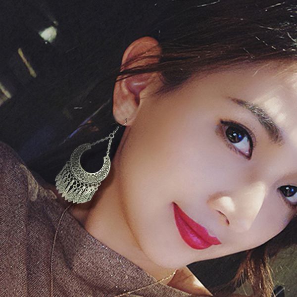 earrings water drops diamond earrings tassels bohemia ear accessories alloy accessories, Golden
earrings water drops diamond earrings tassels bohemia ear accessories alloy accessories, Golden