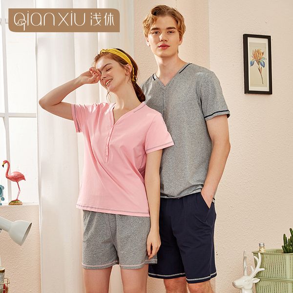 пары лето новый стиль мужчины пижамы с коротким рукавом шорты-outer wear удобный набор 20215, Black;red
пары лето новый стиль мужчины пижамы с коротким рукавом шорты-outer wear удобный набор 20215, Black;red