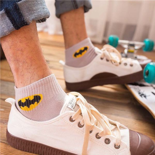new marvel comics heroes general socks cartoon iron man captain america high temperature stitching pattern casual men's socks, Black
new marvel comics heroes general socks cartoon iron man captain america high temperature stitching pattern casual men's socks, Black