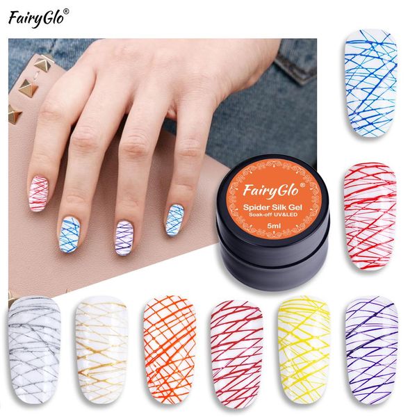fairyglo gel nail polish wire drawing nail gel painting varnish pulling silk spider creative point to line art lacquer, Red;pink
fairyglo gel nail polish wire drawing nail gel painting varnish pulling silk spider creative point to line art lacquer, Red;pink
