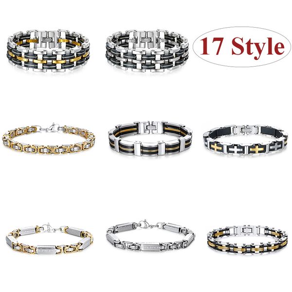 2019 new men stainless steel bracelets outdoor punk cool fashion titanium steel men jewelry bracelet br-100, Golden;silver
2019 new men stainless steel bracelets outdoor punk cool fashion titanium steel men jewelry bracelet br-100, Golden;silver