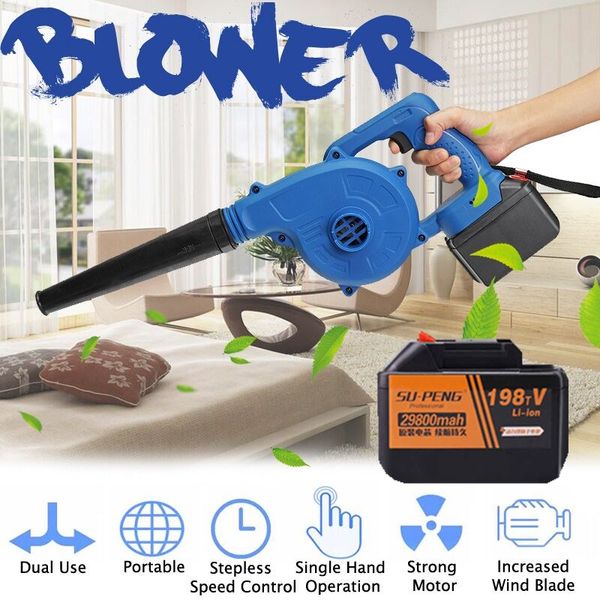 900w portable computer cleaner electric air blower 168v/198v/218v cordless chargeable dual function blower
900w portable computer cleaner electric air blower 168v/198v/218v cordless chargeable dual function blower