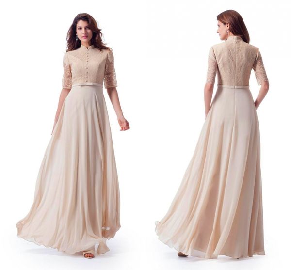 vintage champagne lace chiffon long modest bridesmaid dresses with high neck sheer sleeves formal wedding party dresses for modes, White;pink
vintage champagne lace chiffon long modest bridesmaid dresses with high neck sheer sleeves formal wedding party dresses for modes, White;pink
