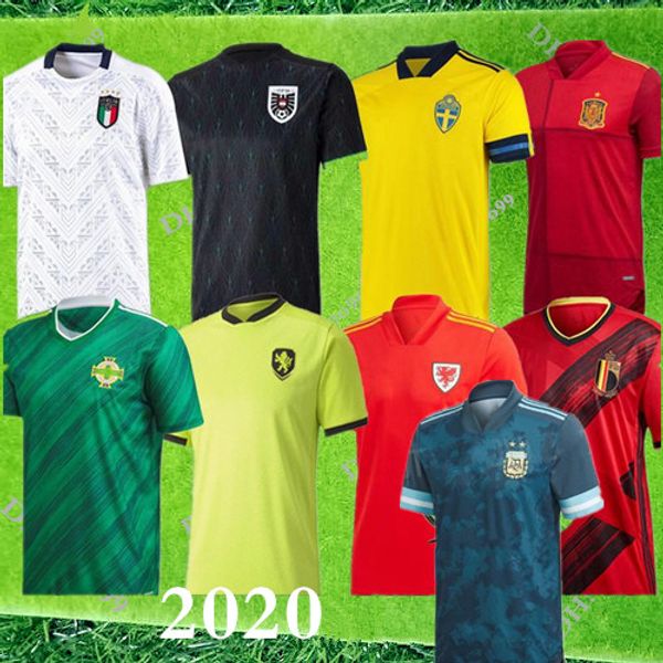 2020 wale cotland occer jer ey 2020 italy weden belgium pain northern ireland argentina national team football hirt pecial price, Black;yellow
2020 wale cotland occer jer ey 2020 italy weden belgium pain northern ireland argentina national team football hirt pecial price, Black;yellow