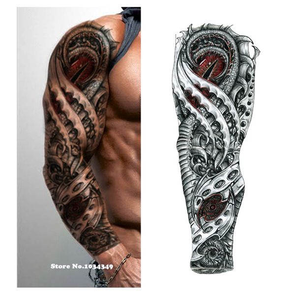 new 1 piece temporary tattoo sticker mechanical full flower tattoo with arm body art big large fake tattoo sticker
new 1 piece temporary tattoo sticker mechanical full flower tattoo with arm body art big large fake tattoo sticker