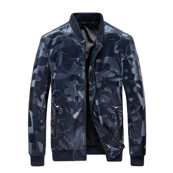 mcikkny fashion men's camouflage leather jackets slim pu leather jackets coats male stand collar, Black
mcikkny fashion men's camouflage leather jackets slim pu leather jackets coats male stand collar, Black