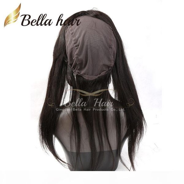 360 lace band frontals back lace frontal closure with cap silky straight virgin brazilian human hair circular closures with baby hair, Black;brown
360 lace band frontals back lace frontal closure with cap silky straight virgin brazilian human hair circular closures with baby hair, Black;brown