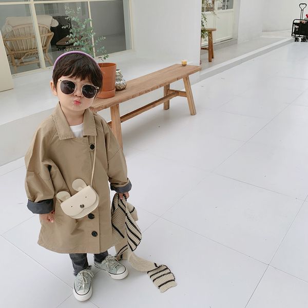 new autumn boy long windbreaker loose casual children's jacket children's khaki coat, Camo
new autumn boy long windbreaker loose casual children's jacket children's khaki coat, Camo