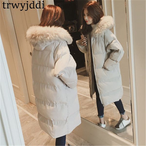 casual winter jacket women coat 2019 warm parka female plus big size long jacket quilted coat with fur clothing a949 y190926, Black;white
casual winter jacket women coat 2019 warm parka female plus big size long jacket quilted coat with fur clothing a949 y190926, Black;white