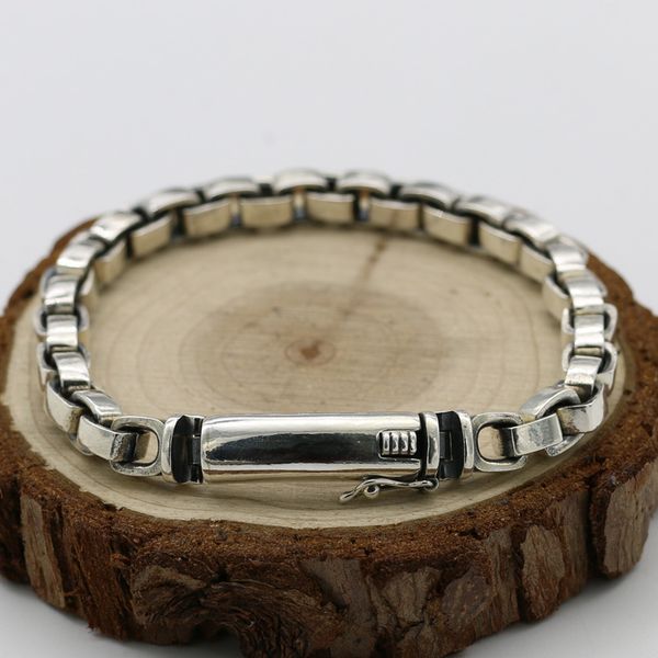 s925 sterling silver fashion personality vintage style accessories male and female retro thai silver bracelet homme, Golden;silver
s925 sterling silver fashion personality vintage style accessories male and female retro thai silver bracelet homme, Golden;silver