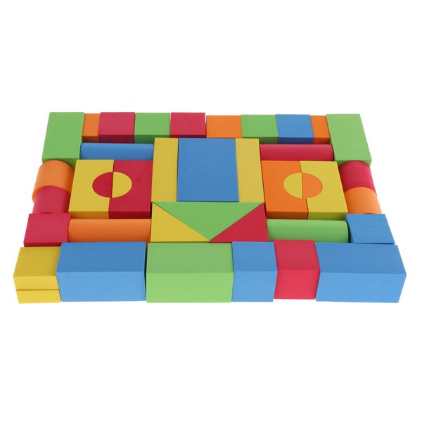 41pcs soft eva building blocks toy , kids stacking game toy for colors & shapes cognition, preschool learning toy set
41pcs soft eva building blocks toy , kids stacking game toy for colors & shapes cognition, preschool learning toy set