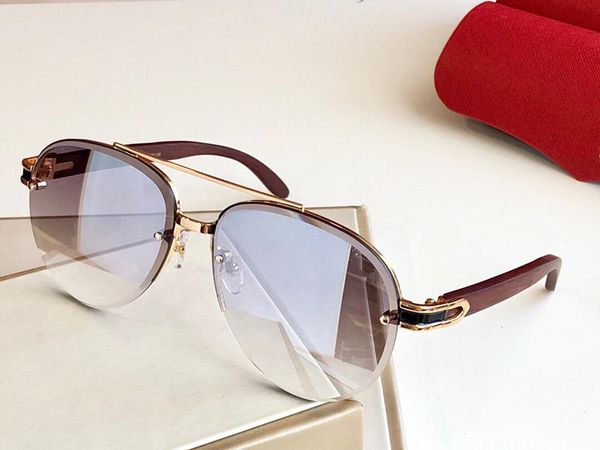 the 8200986 sunglasses for men oval oval frame popular uv400 wood legs men designer sunglasses oversized vintage retro style come with case, White;black
the 8200986 sunglasses for men oval oval frame popular uv400 wood legs men designer sunglasses oversized vintage retro style come with case, White;black