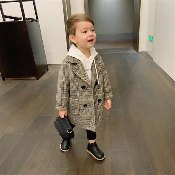 2020 boys' cotton woolen fashionable boys' medium and long woolen long sleeve coat coat, Blue;gray
2020 boys' cotton woolen fashionable boys' medium and long woolen long sleeve coat coat, Blue;gray