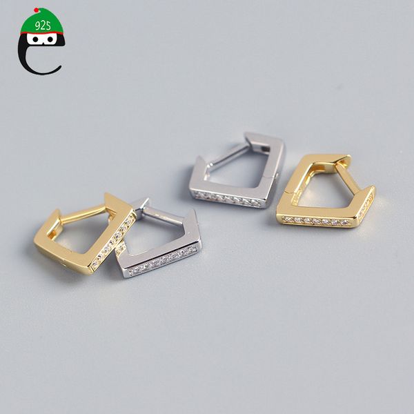 elfoplatasi minimalist 925 sterling silver fashion geometric triangle hoop earring for women wedding s925 earring jewelry da1078, Golden;silver
elfoplatasi minimalist 925 sterling silver fashion geometric triangle hoop earring for women wedding s925 earring jewelry da1078, Golden;silver