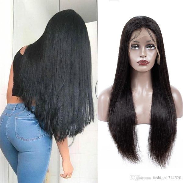straight lace front human hair wigs brazilian 360 lace frontal wig pre-plucked for women 13*4 bleached knots with baby hair, Black
straight lace front human hair wigs brazilian 360 lace frontal wig pre-plucked for women 13*4 bleached knots with baby hair, Black