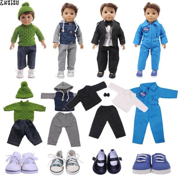 doll clothes 4 styles 2 pcs+coat/sweater+jeans/pants spacesuit for 18 inch american&43 cm born logan boy doll our generation toy
doll clothes 4 styles 2 pcs+coat/sweater+jeans/pants spacesuit for 18 inch american&43 cm born logan boy doll our generation toy