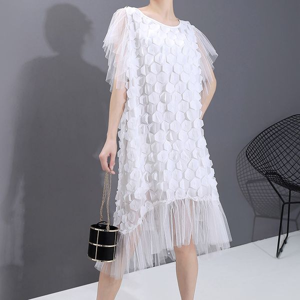 womengaga 2020 summer new o-neck dress lace loose patchwork casual petal sleeve empire streetwear korean solid girl female a260, Black;gray
womengaga 2020 summer new o-neck dress lace loose patchwork casual petal sleeve empire streetwear korean solid girl female a260, Black;gray