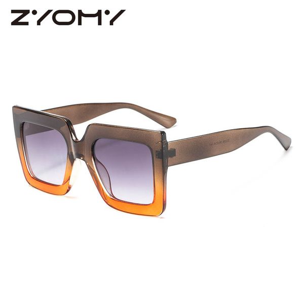 uv400 square driving sunglasses gradient colors lenses men shades oversized big box women eyewear brand, White;black
uv400 square driving sunglasses gradient colors lenses men shades oversized big box women eyewear brand, White;black