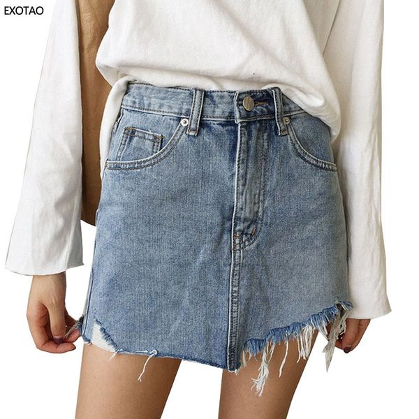 summer women's skirt short denim skirts womens irregular brushed hem jean mini skirt fashion streetwear high waist skirt, Black;gray
summer women's skirt short denim skirts womens irregular brushed hem jean mini skirt fashion streetwear high waist skirt, Black;gray
