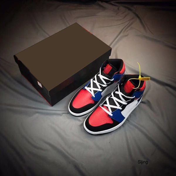 brand 1 high mid 3 mens basketball shoes women new 1 og blue white red black men sports trainers sneakers with box
brand 1 high mid 3 mens basketball shoes women new 1 og blue white red black men sports trainers sneakers with box