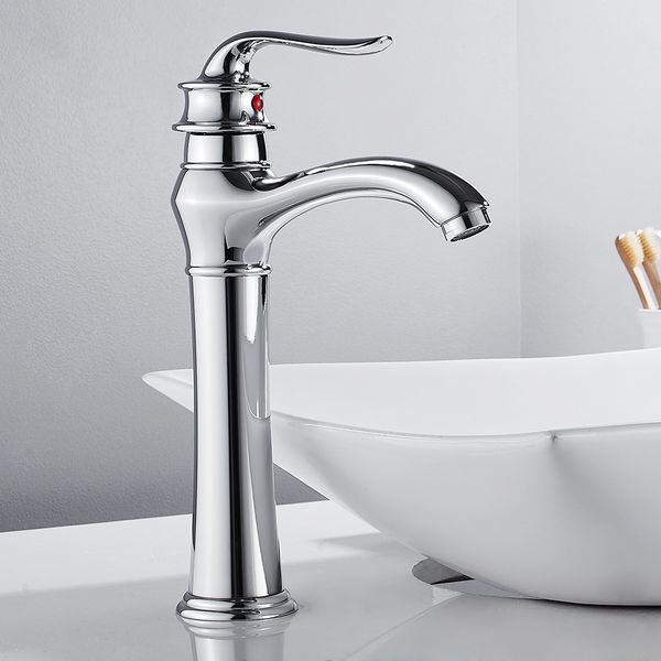 tall basin faucet mixer tap chrome finish deck mounted one hole bathroom washing filler classic faucet
tall basin faucet mixer tap chrome finish deck mounted one hole bathroom washing filler classic faucet