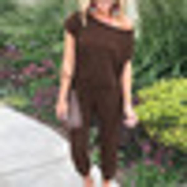 loose jumpsuit bodysuit romper short sleeves baggy pants trousers off shoulder, Black;white
loose jumpsuit bodysuit romper short sleeves baggy pants trousers off shoulder, Black;white