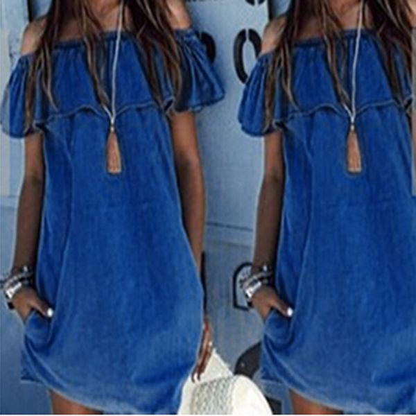 summer clothes for women off shoulder beach dress casual loose ruffles sleeveless slash neck mini dress vestidos de verano #5, Black;gray
summer clothes for women off shoulder beach dress casual loose ruffles sleeveless slash neck mini dress vestidos de verano #5, Black;gray