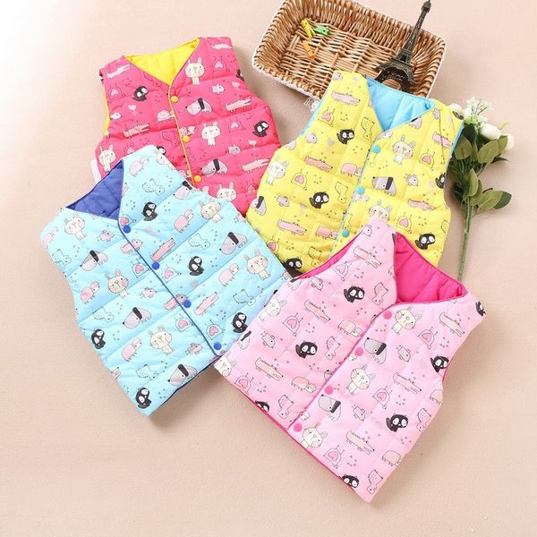 baby vest autumn boys girls cartoon print vest jacket clothes kid winter cotton waistcoat outerwear coat, Blue
baby vest autumn boys girls cartoon print vest jacket clothes kid winter cotton waistcoat outerwear coat, Blue