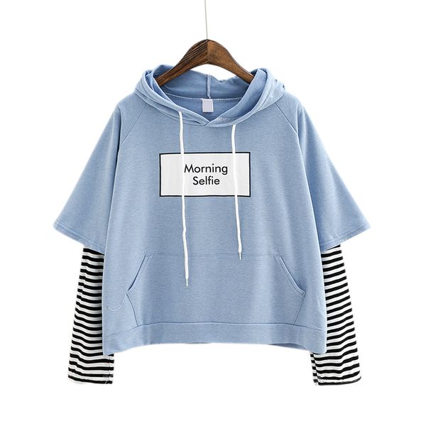 designer hoodie women clothing kpop pullover new autumn women sweatshirt fashion sleeve patchwork cotton spring kpop harajuku exo clothes, Black
designer hoodie women clothing kpop pullover new autumn women sweatshirt fashion sleeve patchwork cotton spring kpop harajuku exo clothes, Black