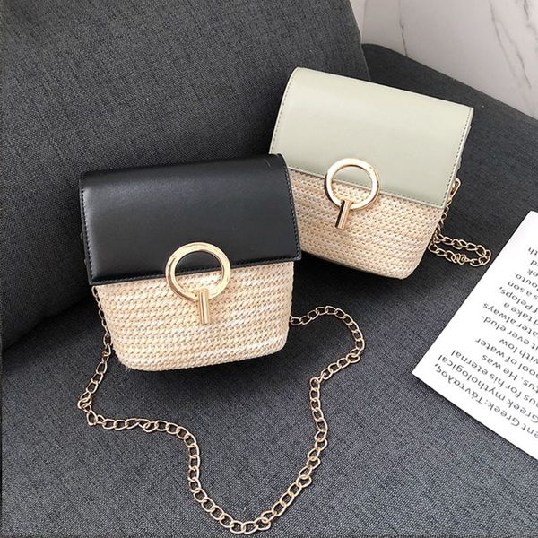 2019 retro weave straw shoulder bag chain messenger bag handbag phone purse satchel for women beach travel shopping supplies
2019 retro weave straw shoulder bag chain messenger bag handbag phone purse satchel for women beach travel shopping supplies