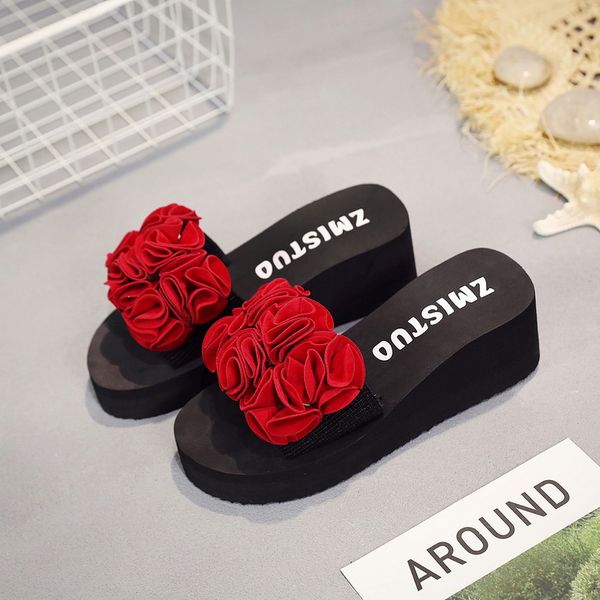 vogue nice women torridity sandals slipper indoor outdoor flops beach shoes fashion female ladies casual flower slipper, Black
vogue nice women torridity sandals slipper indoor outdoor flops beach shoes fashion female ladies casual flower slipper, Black
