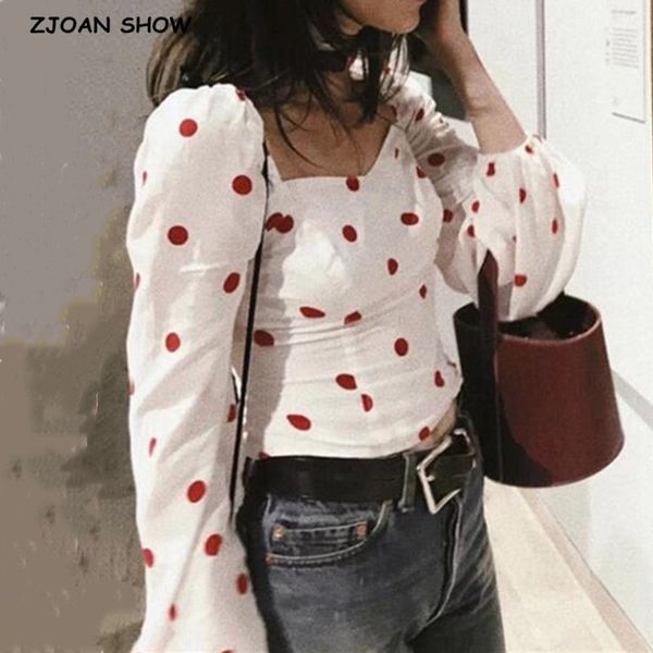 french back elastic ruched polka dot short shirt cool girl retro woman side zipper pullover blouse long sleeve cotton, White
french back elastic ruched polka dot short shirt cool girl retro woman side zipper pullover blouse long sleeve cotton, White
