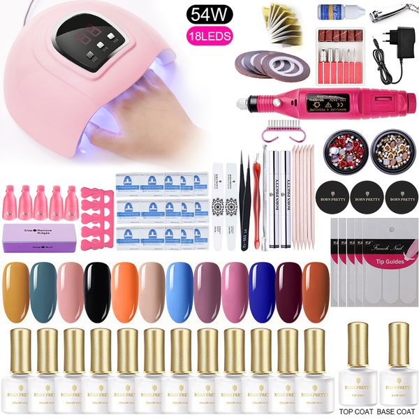 36w/45w/54w uv led lamp nail set soak off gel varnish choose 12/10 colors nail polish set coat manicure art
36w/45w/54w uv led lamp nail set soak off gel varnish choose 12/10 colors nail polish set coat manicure art