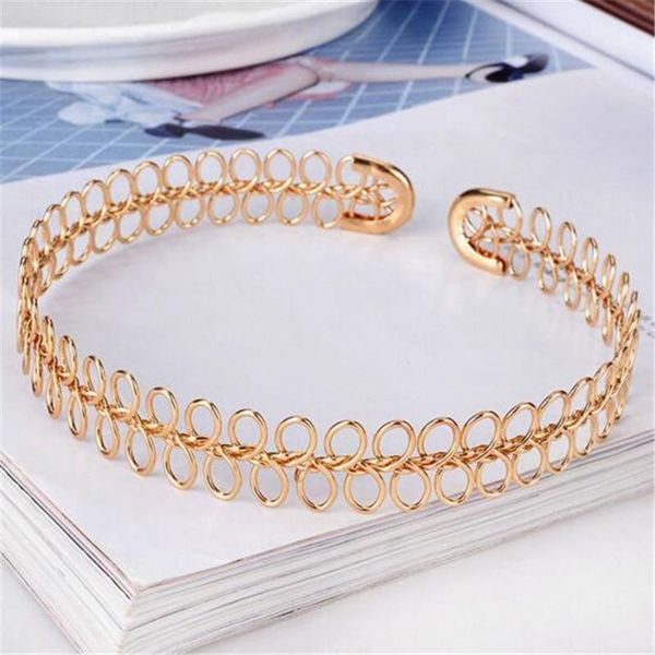 забавный дизайн металл заявление chocker для женщин серебра золота манжеты chocker сплав простой моды цепь девушка партия ожерелье рождестве, Golden;silver
забавный дизайн металл заявление chocker для женщин серебра золота манжеты chocker сплав простой моды цепь девушка партия ожерелье рождестве, Golden;silver