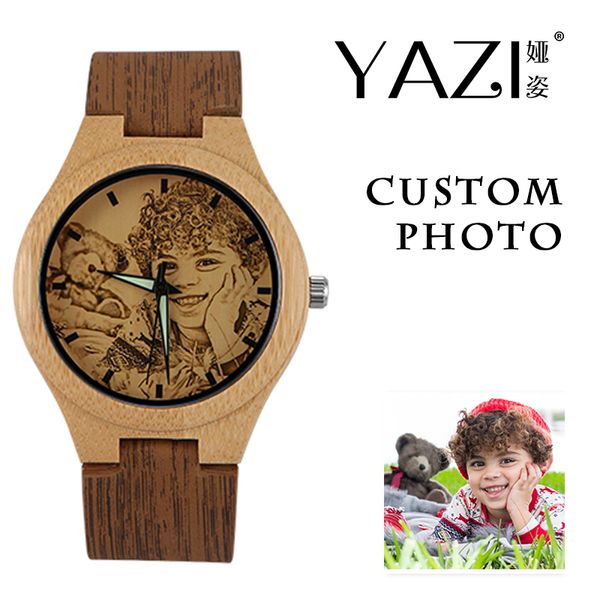 yazi personlized wooden watch your own p watch for men unique bamboo wood wooden ladies no waterproof, Slivery;brown
yazi personlized wooden watch your own p watch for men unique bamboo wood wooden ladies no waterproof, Slivery;brown