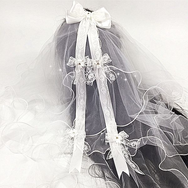 kamilu new lace bow hair comb yarn veil length 90cm elegant simple wedding bridesmaid tulle, Slivery;white
kamilu new lace bow hair comb yarn veil length 90cm elegant simple wedding bridesmaid tulle, Slivery;white