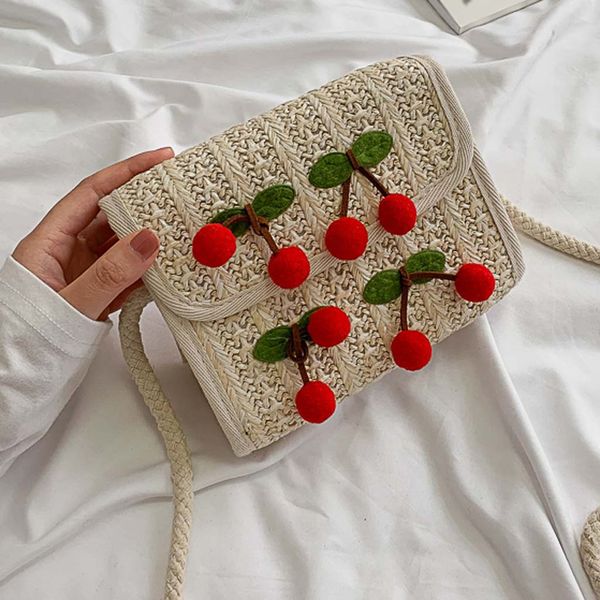 square cherry straw women bag summer rattan shoulder handbags handmade woven beach bags lady girl cross body travel bohemia
square cherry straw women bag summer rattan shoulder handbags handmade woven beach bags lady girl cross body travel bohemia