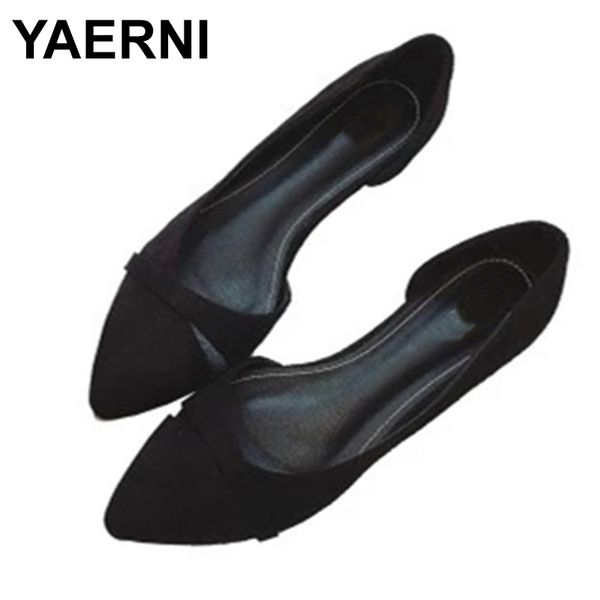 yaerni 2019 woman simple lesisure shoes for walking no heel slip-on shallow toe flock fashion zapatos plus size 34-46e1001, Black
yaerni 2019 woman simple lesisure shoes for walking no heel slip-on shallow toe flock fashion zapatos plus size 34-46e1001, Black