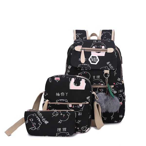 2019 usb charging canvas backpack 3 pcs/set women school backpacks schoolbag for teenagers man student book bag boys satchel
2019 usb charging canvas backpack 3 pcs/set women school backpacks schoolbag for teenagers man student book bag boys satchel