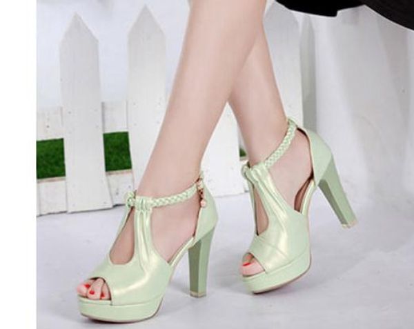 2019 women's sandals in summer with new style high heel coarse heel waterproof table @2161, Black
2019 women's sandals in summer with new style high heel coarse heel waterproof table @2161, Black