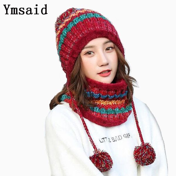 зима женщины трикотажные hat шарф 2pcs набор моды шерсть утолщение hat ошейники женский теплый шарф hat set snow caps y200103, Blue;gray
зима женщины трикотажные hat шарф 2pcs набор моды шерсть утолщение hat ошейники женский теплый шарф hat set snow caps y200103, Blue;gray