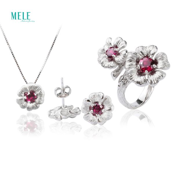 natural red magnesium aluminum garnet flower ringpendant ear studs suit retro simple style personality gift, Black
natural red magnesium aluminum garnet flower ringpendant ear studs suit retro simple style personality gift, Black