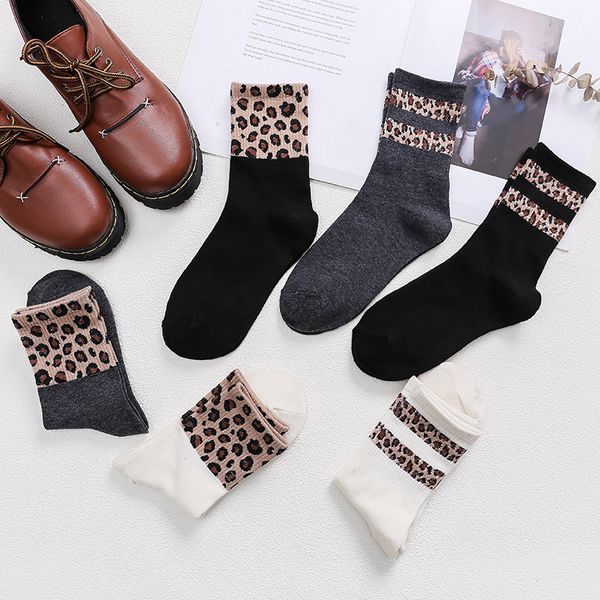 fashion leopard women socks splicing funny socks cotton casual soft girls short harajuku lady calcetines mujer, Black;white
fashion leopard women socks splicing funny socks cotton casual soft girls short harajuku lady calcetines mujer, Black;white