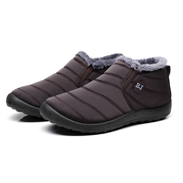 2121 nice fashion men winter shoes solid color snow boots plush inside anti-skid bottom keep warm snow boots size 38-57, Black
2121 nice fashion men winter shoes solid color snow boots plush inside anti-skid bottom keep warm snow boots size 38-57, Black