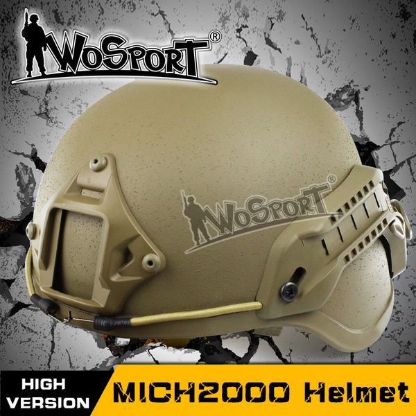wosport hl-12 tactical ach mich 2000 helmet with nvg mount and side rail for paintball cs combat helmet
wosport hl-12 tactical ach mich 2000 helmet with nvg mount and side rail for paintball cs combat helmet