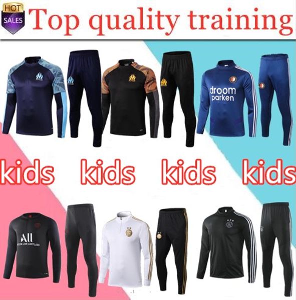 2020 kids marseille tracksuit algeria soccer training suit maillot de foot 19/20 payet thauvin om football jacket jogging track, Black
2020 kids marseille tracksuit algeria soccer training suit maillot de foot 19/20 payet thauvin om football jacket jogging track, Black