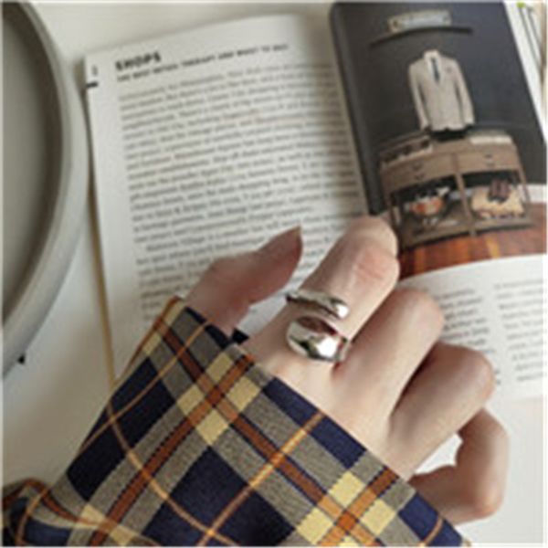 925 sterling silver geometric open size rings for women glossy statement ring sterling silver 925 jewelry, Black
925 sterling silver geometric open size rings for women glossy statement ring sterling silver 925 jewelry, Black