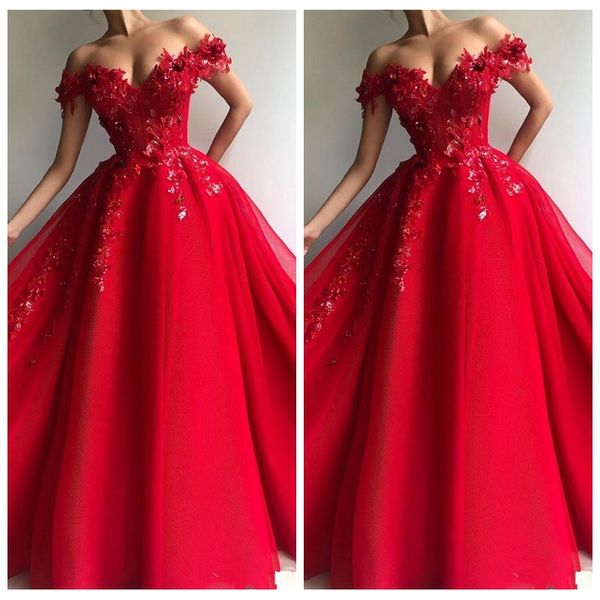 off shoulder lace appliques prom dresses 3d flowers adorned 2020 formal women evening party gowns customized lace up back special occasion, Black
off shoulder lace appliques prom dresses 3d flowers adorned 2020 formal women evening party gowns customized lace up back special occasion, Black
